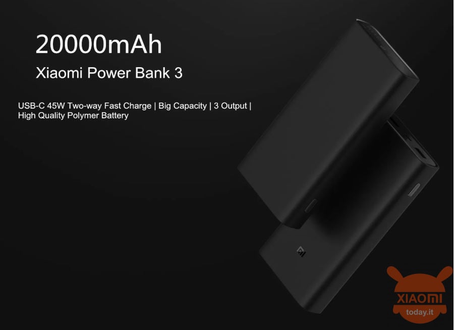 xiaomi powerbank 3 pro