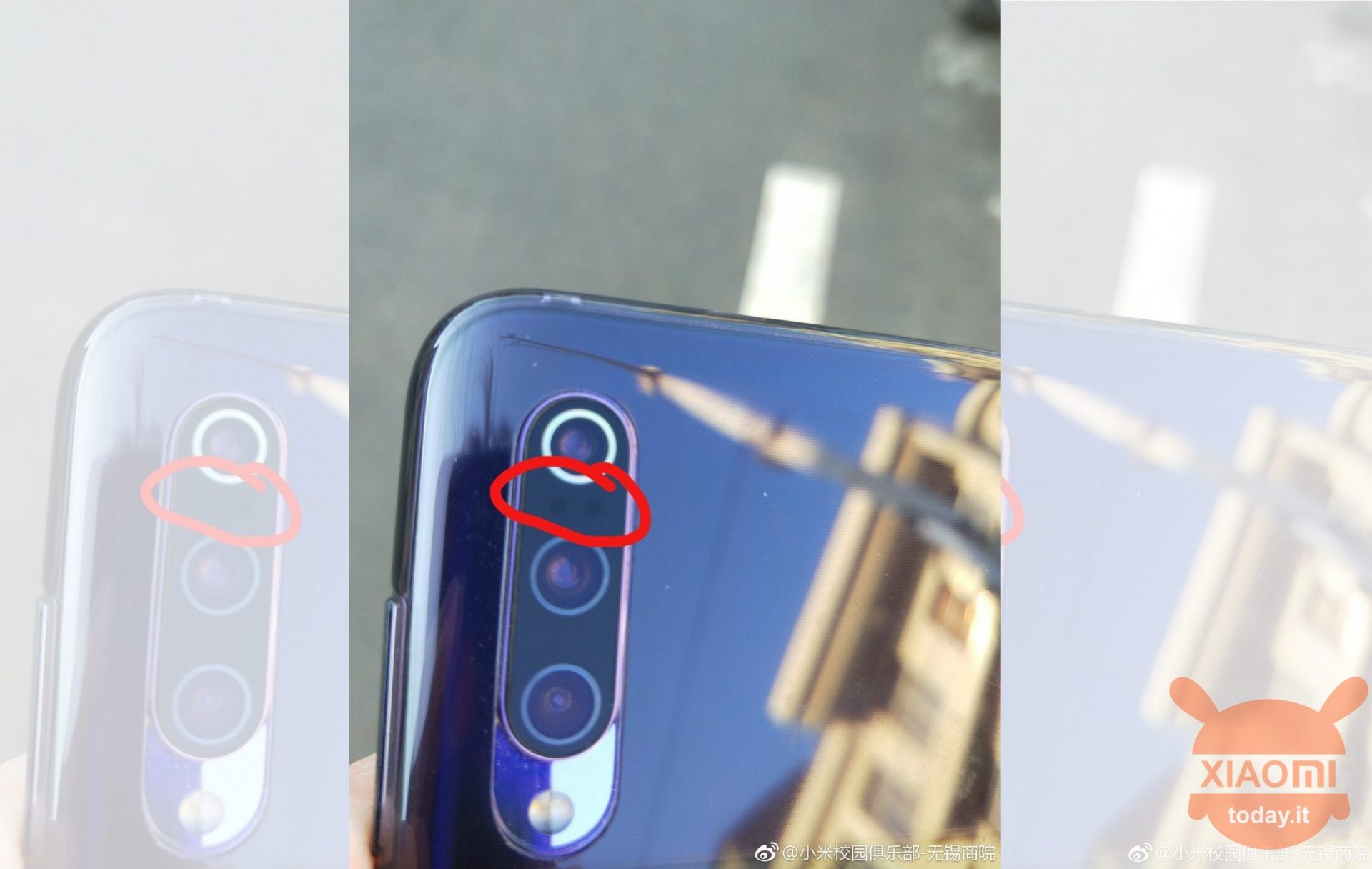 Xiaomi Mi 9 laserfokus