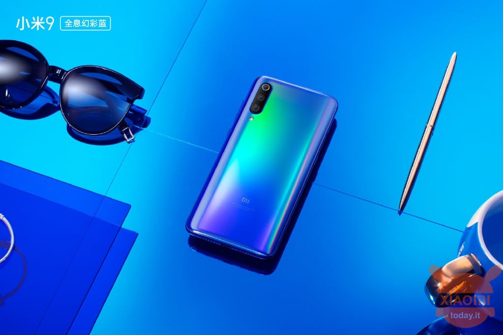 Xiaomi Mi 9 laser focus