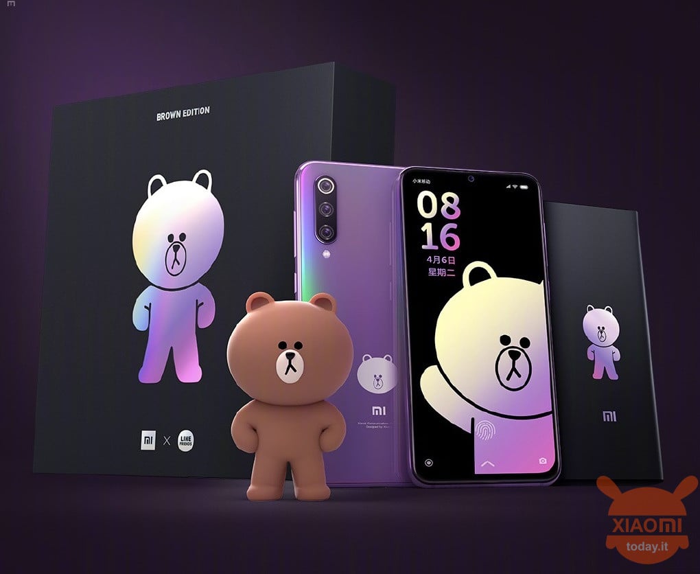 Xiaomi Mi 9 SE Urso Castanho Super Super Marrom Edição