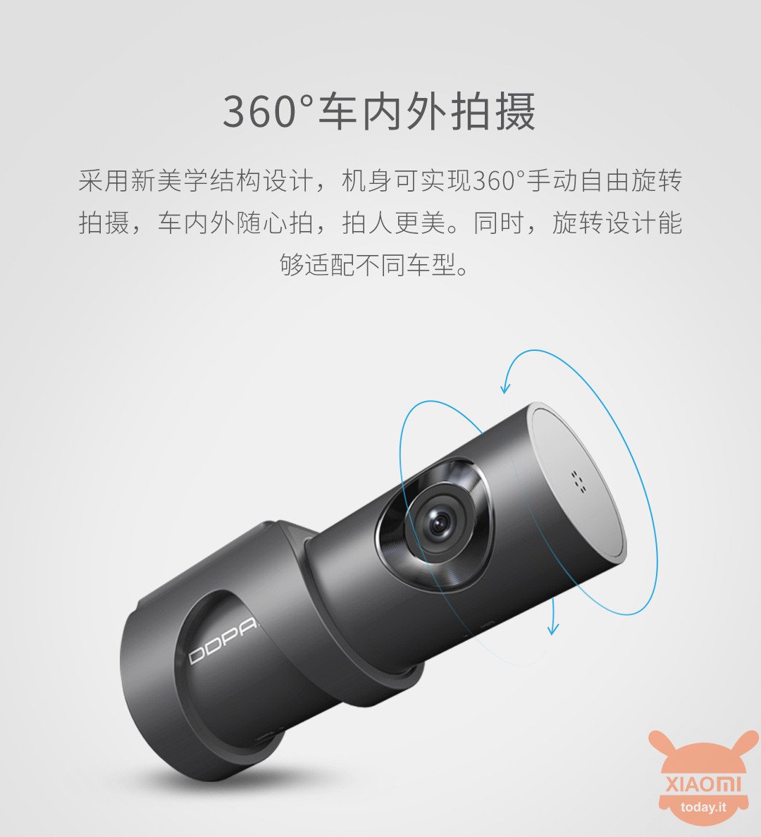 Xiaomi DDPAI miniONE Dashcam Night Vision
