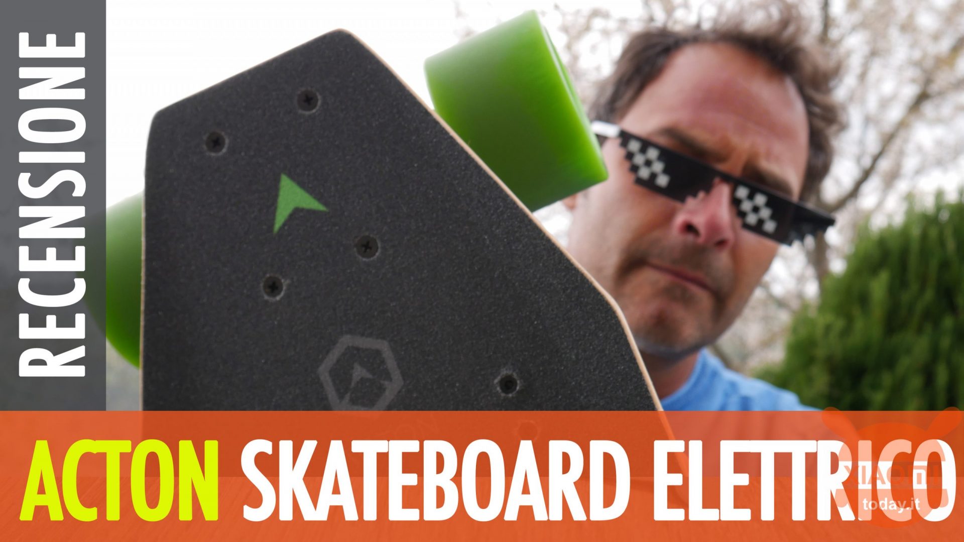 Xiaomi ACTON skateboard elettrico recensione
