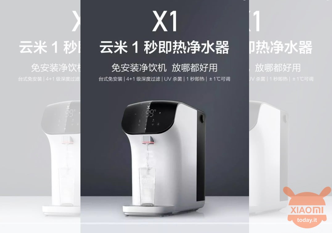 Xiaomi Yunmi X1 Purificateur d'eau 2 en 1