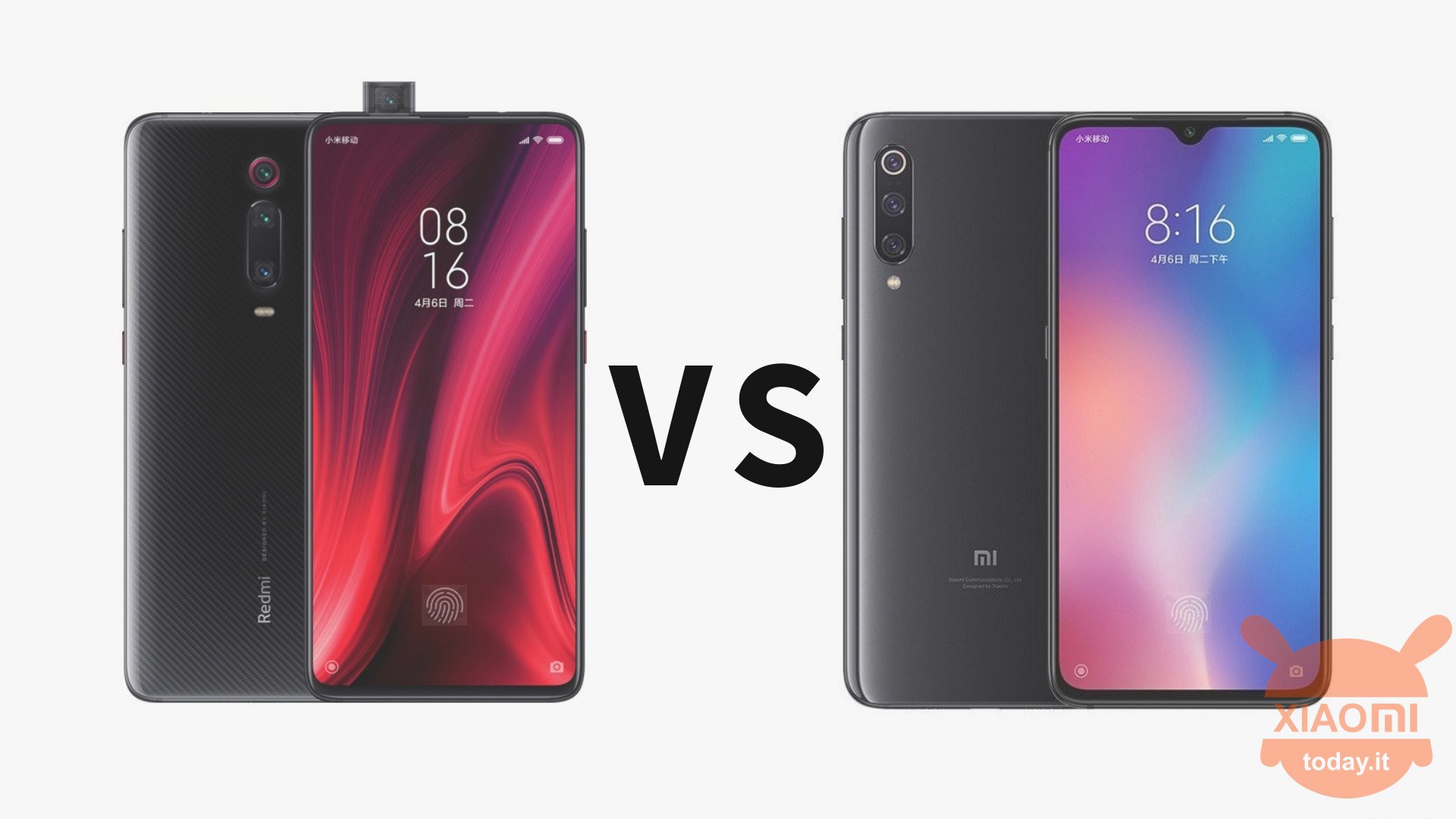 Redmi K20 Pro vs Xiaomi Mi 9: Comparar especificaciones