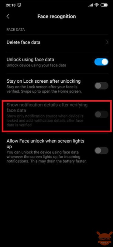 MIUI 10 9.5.1 notifications kid space