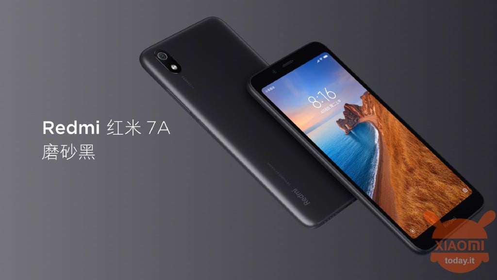 Xiaomi Redmi 7A-amptenaar
