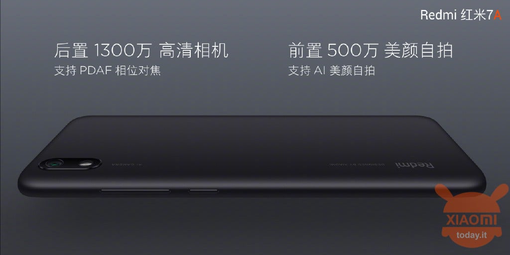 Redmi 7A specific specs official price