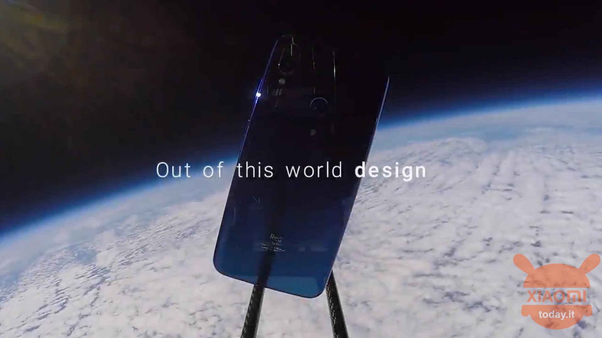 Xiaomi Redmi Hinweis 7-Weltraumvideo