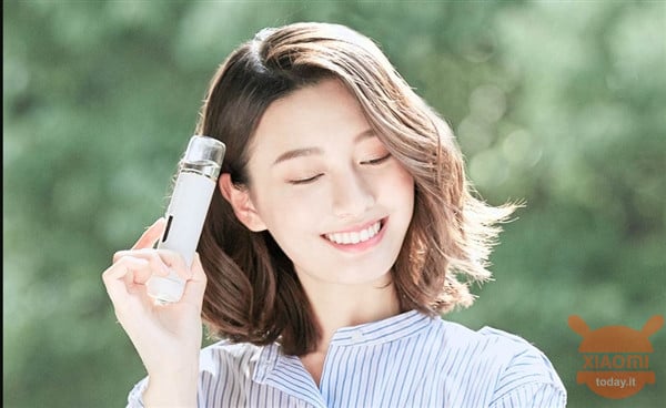 Xiaomi Beauty Mirror Power Bank Jiao Yan Huan Yan Skin Moisturizer