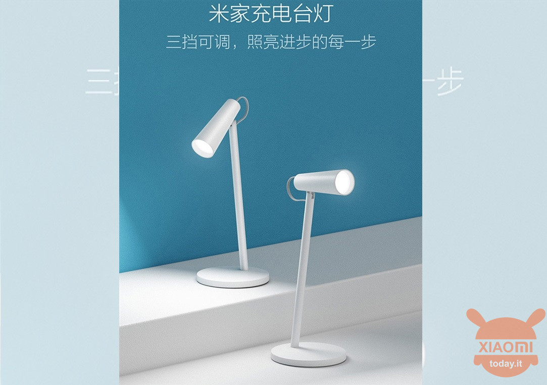 Аккумуляторная светодиодная настольная лампа Xiaomi Mi