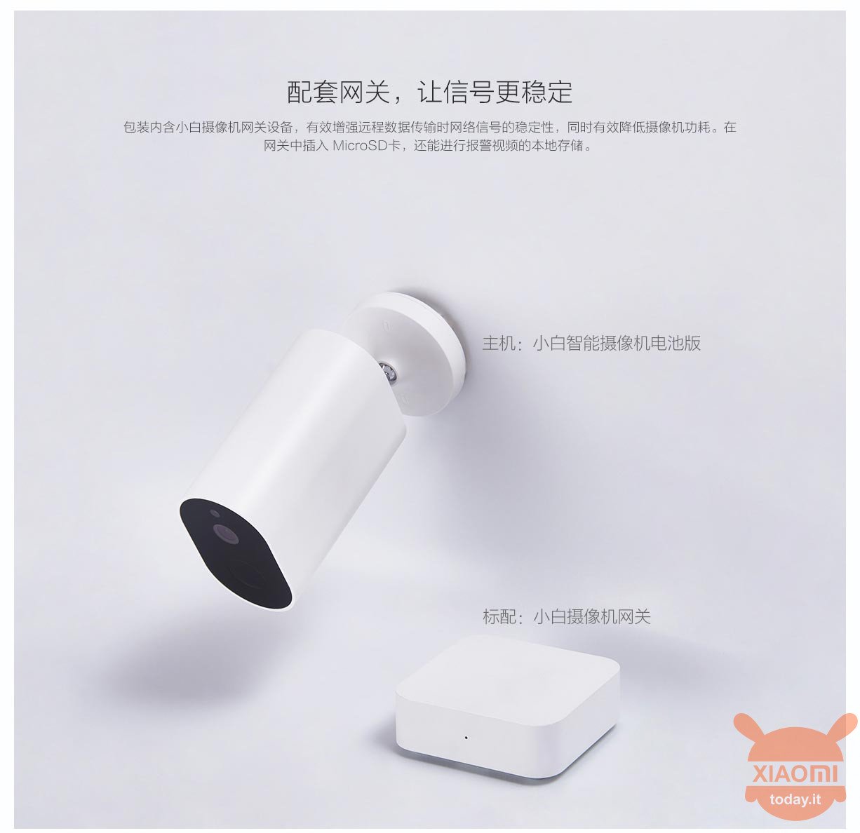 Xiaomi Xiaobai Smart Camera Battery Edition