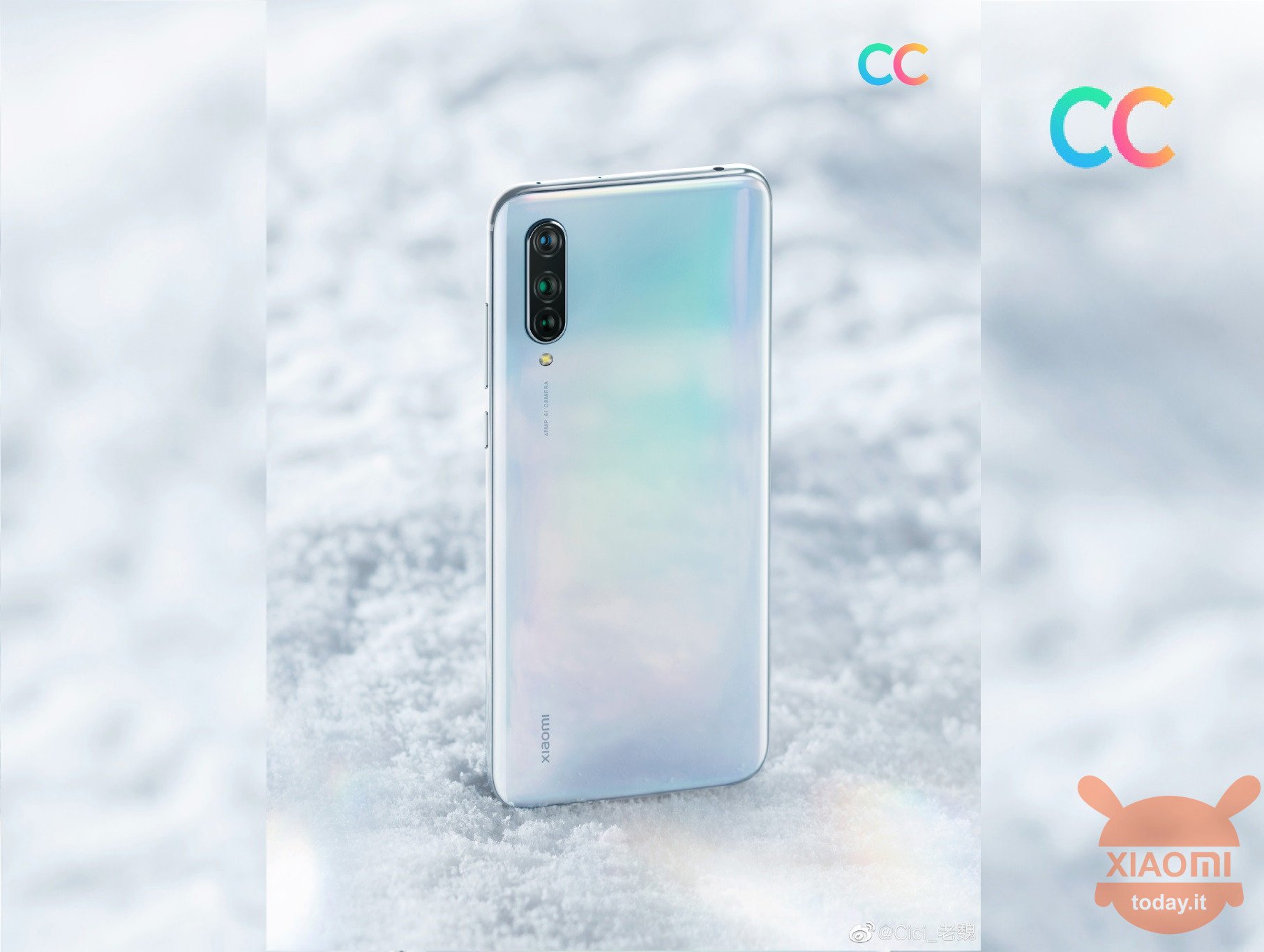 Xiaomi CC9ホワイト恋人