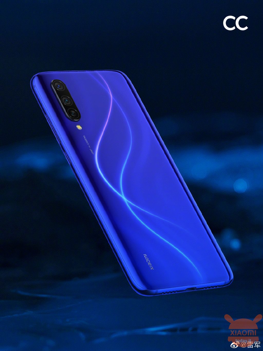 Xiaomi CC9 Donkerblou Planeet Xiaomi Mi CC9