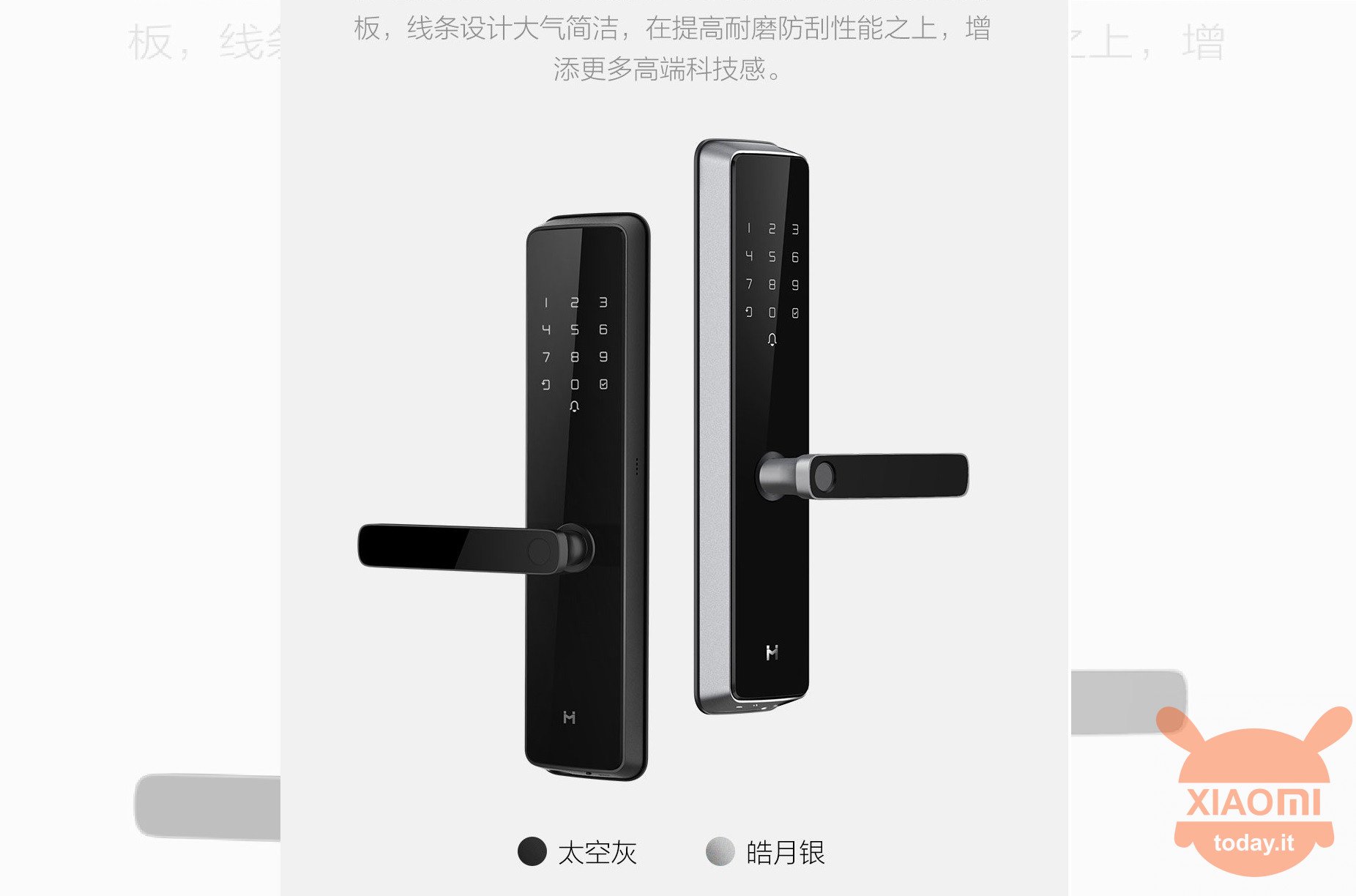 Cerradura de puerta inteligente Xiaomi Chuangmi C1