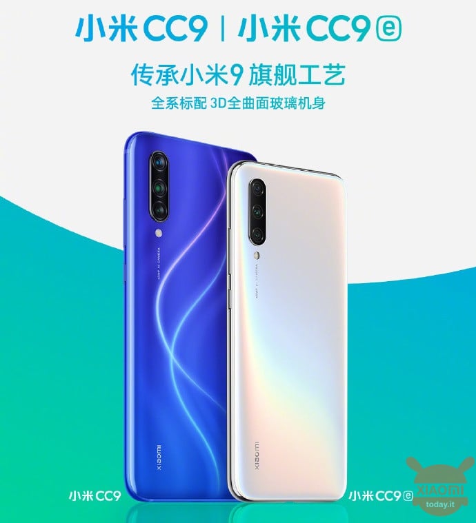 Xiaomi CC9 Xiaomi CC9e