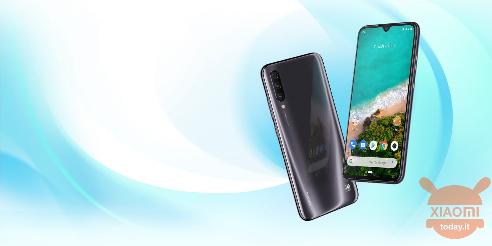 Xiaomi Mi A3 amptelike spesifikasies