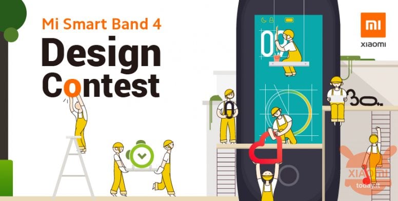 Выиграйте 4 Mi Band с #DesignWithMi