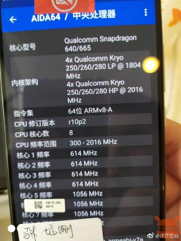 Xiaomi CC9e geekbench benchmark