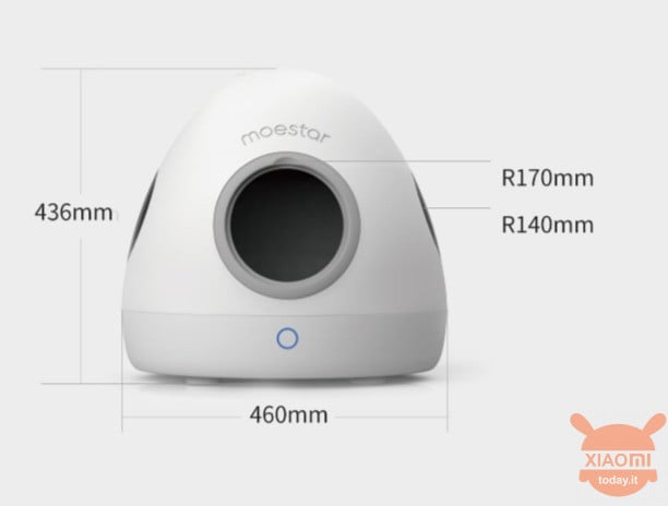 Xiaomi Moestar Spaceship: La cuccia smart per cani e gatti