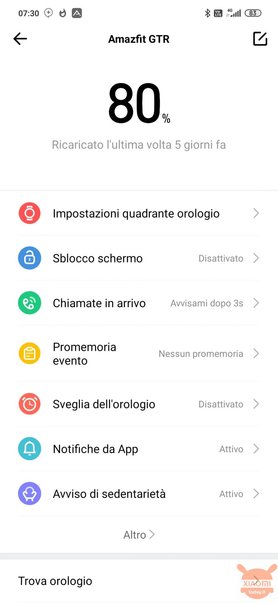 Amazfit Android ऐप