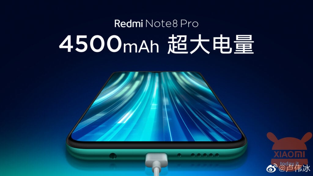 redmi note 8 pro batteria