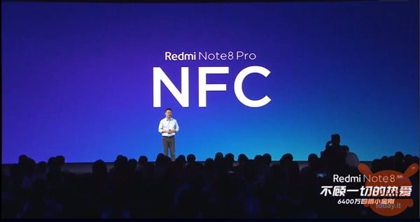 redmi note 8 الموالية nfc