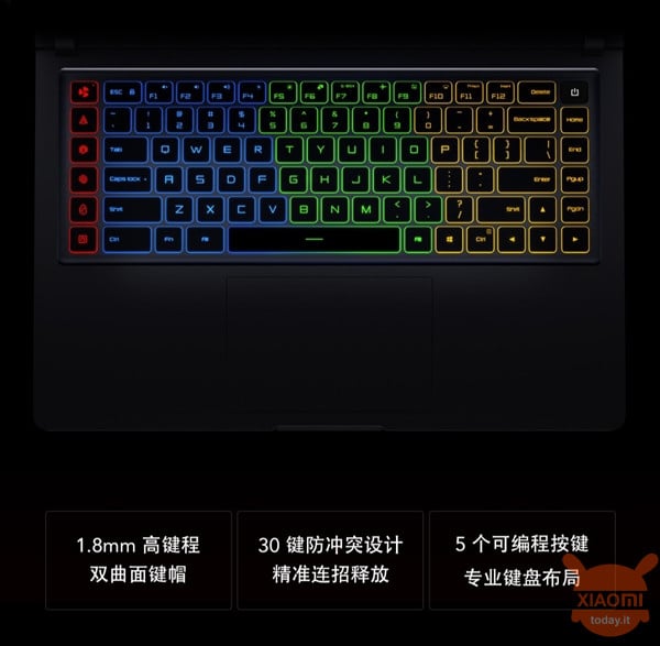 Xiaomi Mi Gaming Skootrekenaar 2019