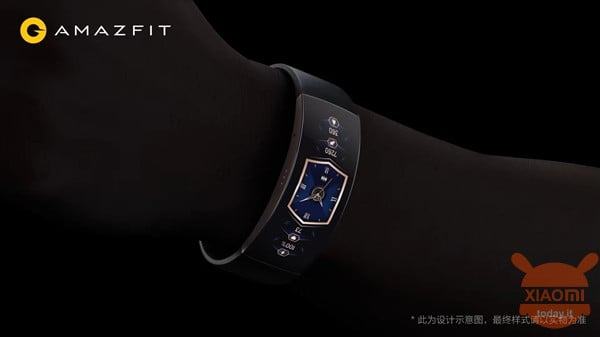 Amazfit X concept smartwatch