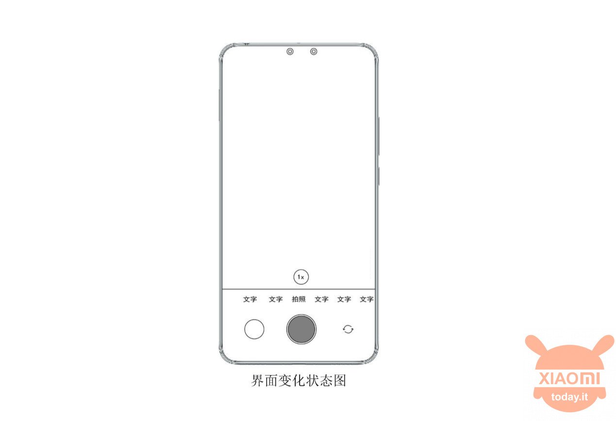 Xiaomi patentiert ein Smartphone mit einer doppelten versteckten Kamera