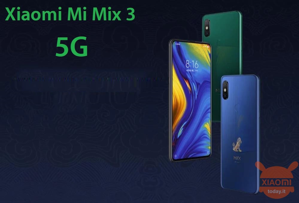 mi mix 3 5g