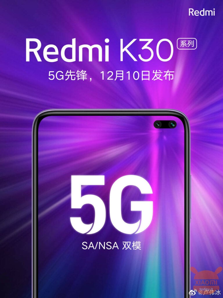 redmi k30 ufficiale