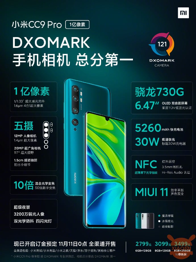 Xiaomi Mi Note 10