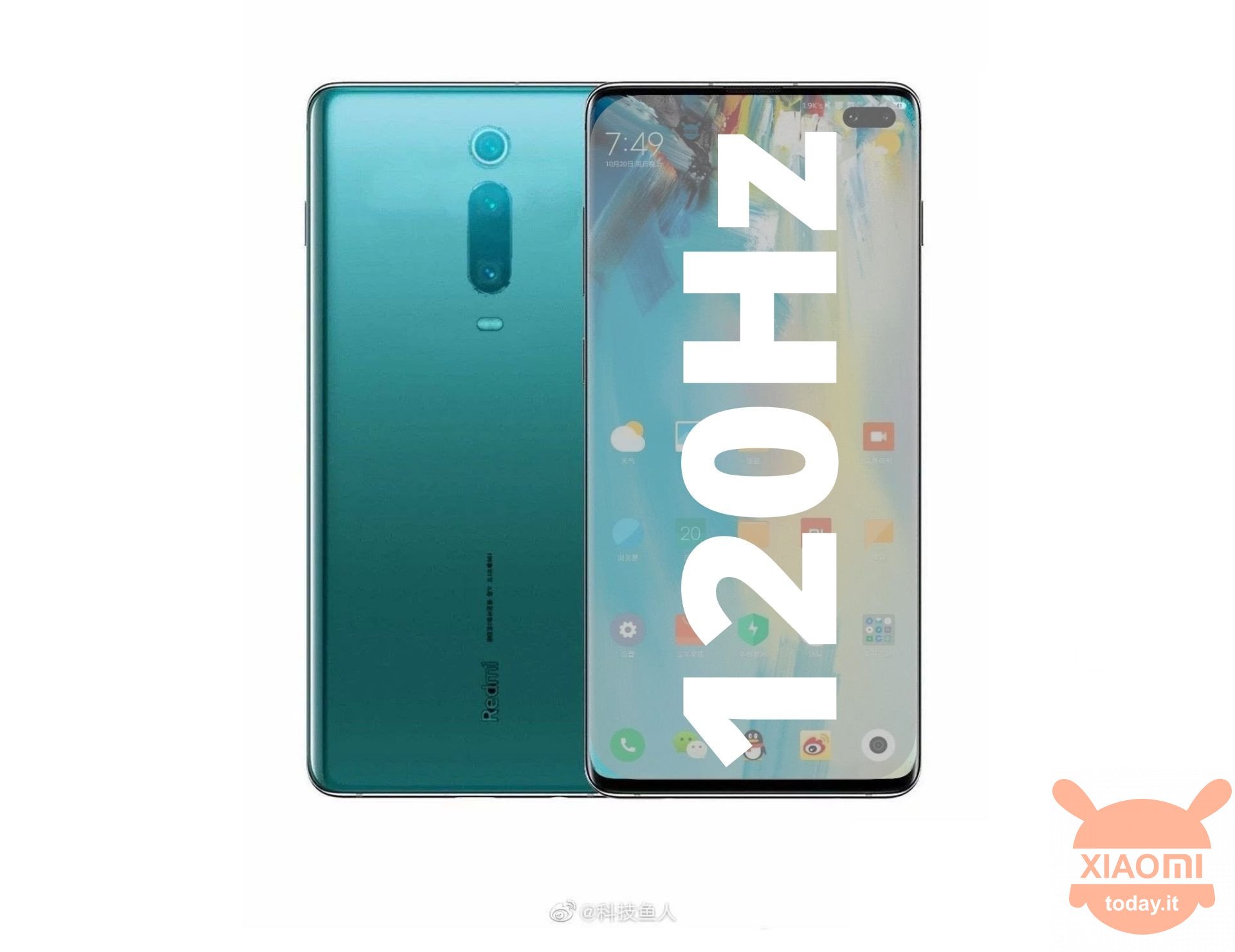 Écran Redmi K30 120Hz