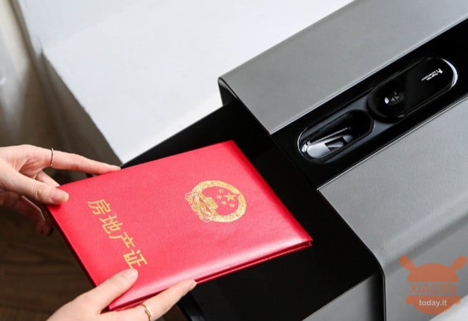 Xiaomi Qin Private Box riconoscimento delle vene