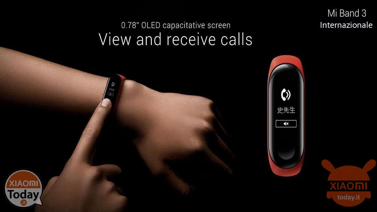 MI BAND 3 INTERNAZIONALE