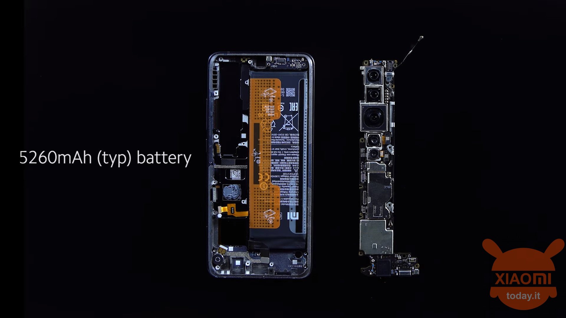 Xiaomi Mi Note 10 teardown