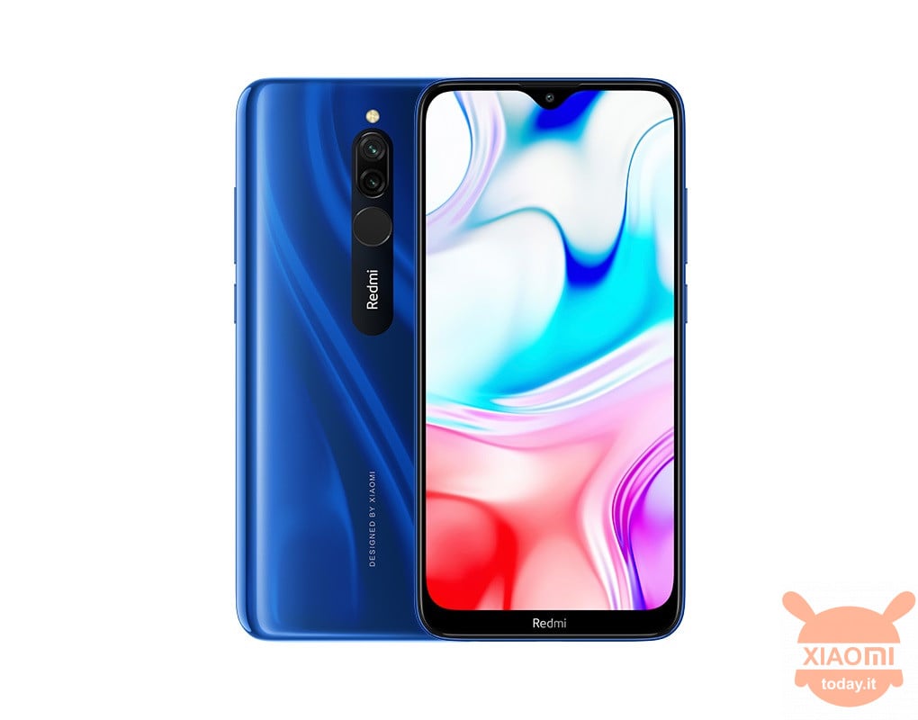 Redmi 8 officiel en Italie: batterie 5000mAh et recharge rapide 18W sur 169,90 €