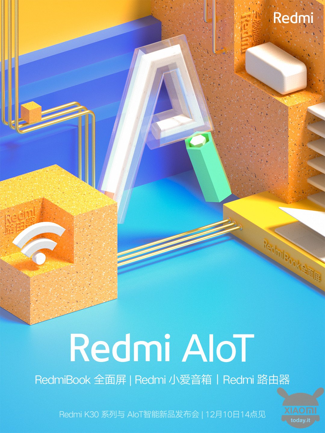 RedmiBook 13 Redmi Smart Speaker Play Redmi Router AC2100