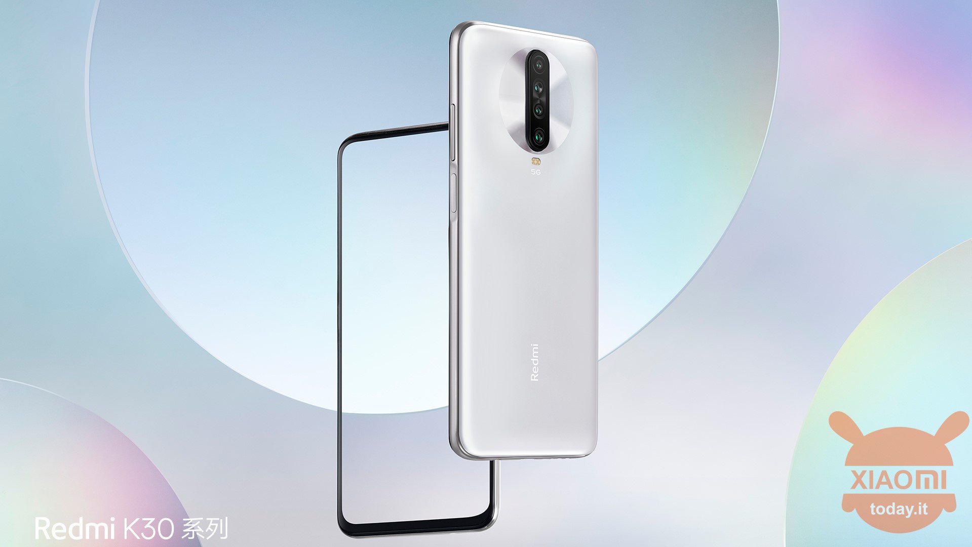 Redmi K30 specifieke kleurspecificaties