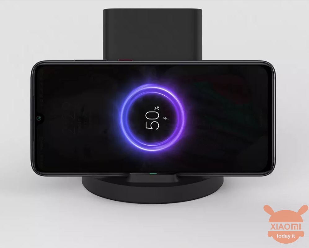 شاحن لاسلكي xiaomi عمودي 20W