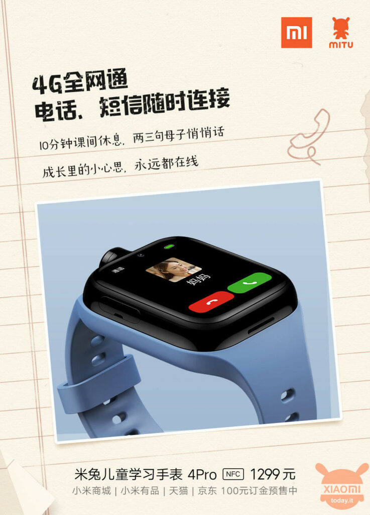 smartwatch con fotocamera xiaomi