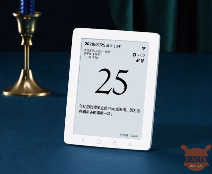 ZMI Alarm Clock Speaker Xiaomi Smart Health Calendar
