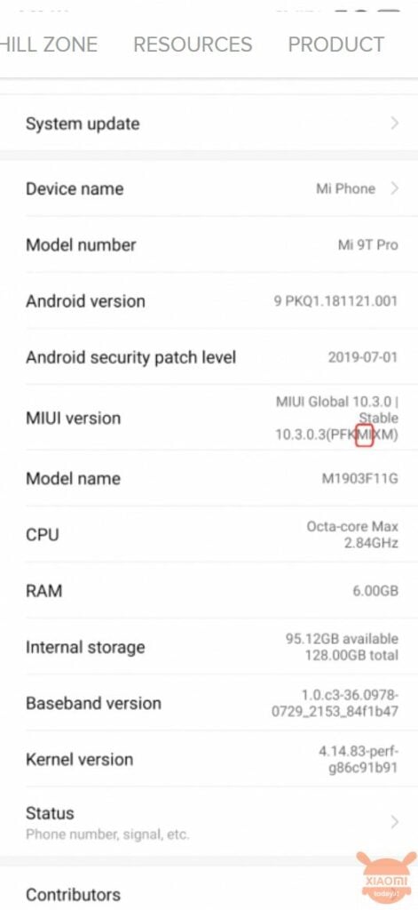 mi pilot miui global stabile