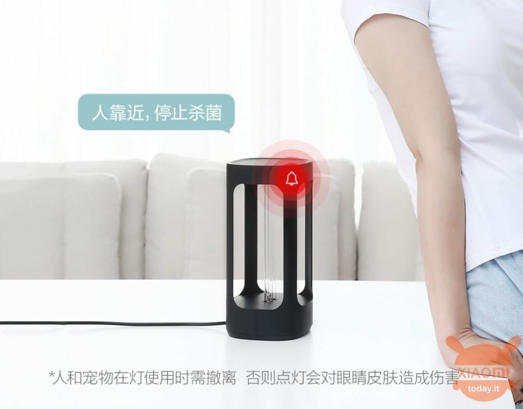 lampada xiaomi elimina virus