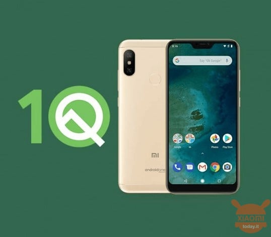 אנדרואיד 10 xiaomi mi a2 lite