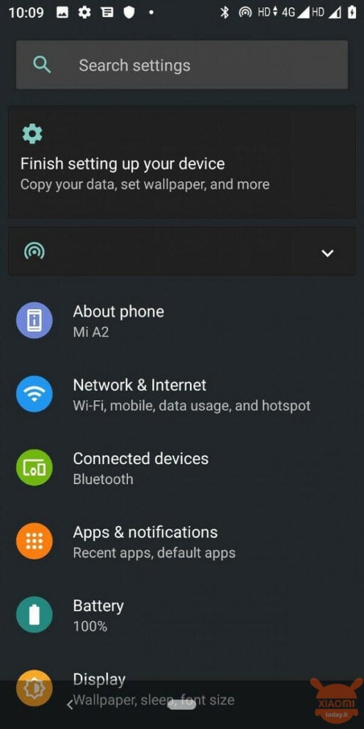 xiaomi mi a2 android 10