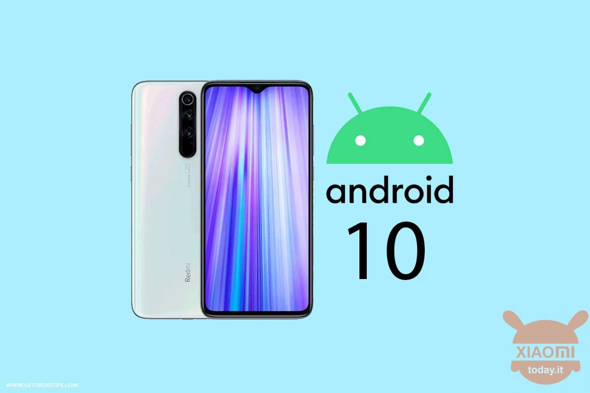 Nota redmi 8 pro android 10