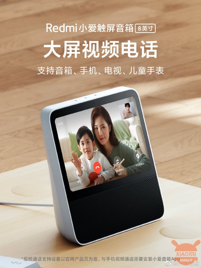 Redmi XiaoAI Touchscreen Speaker, arriva il nuovo speaker con schermo touch