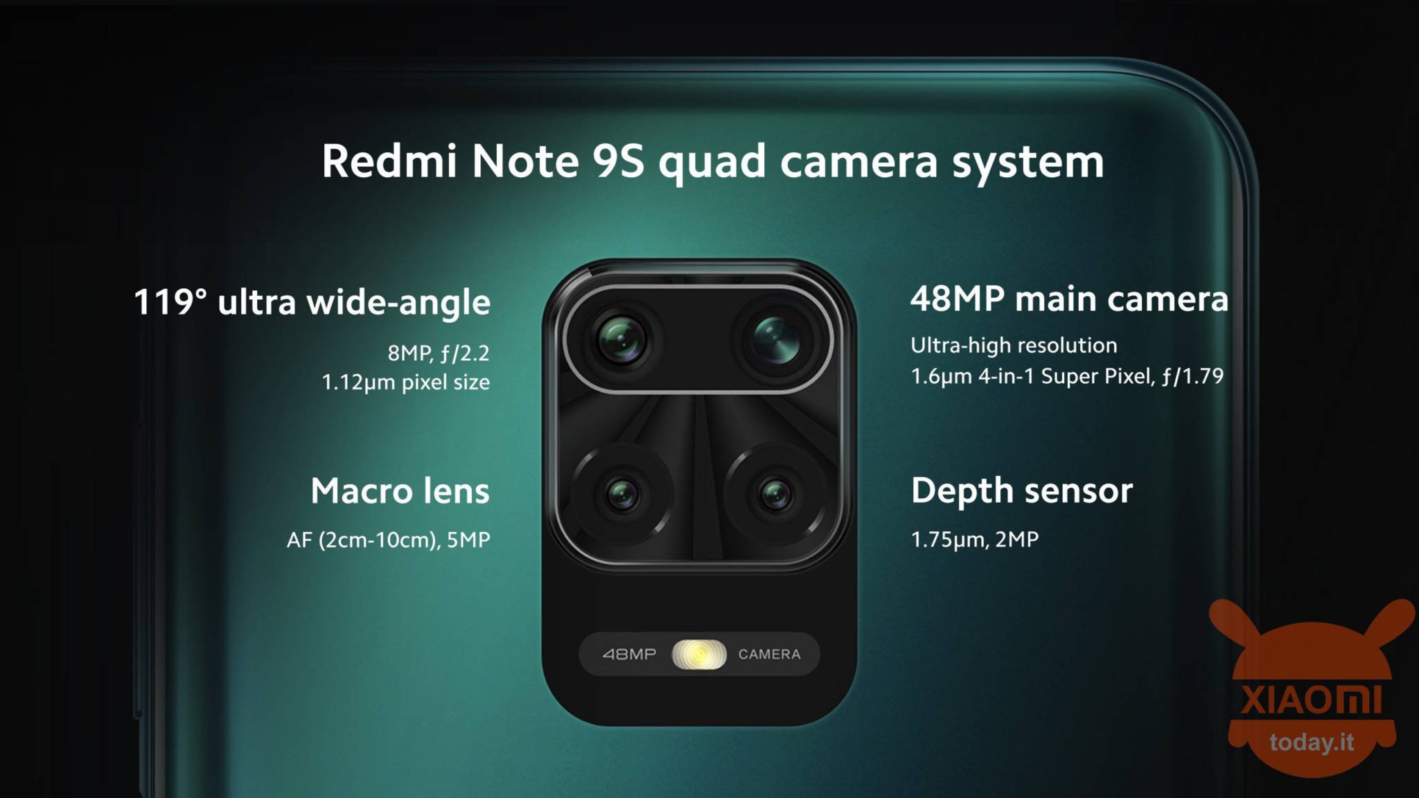 Redmi Note 9S is official: Specifications and prices