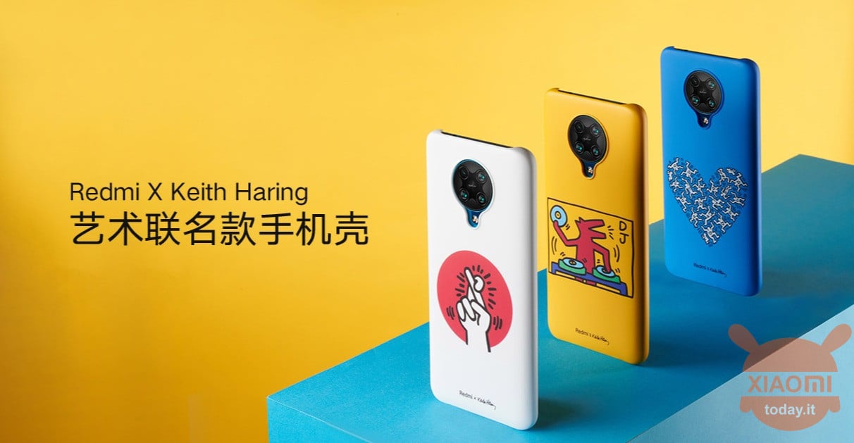 Redmi K30 Pro Zoom wallpaper cover Keith Haring